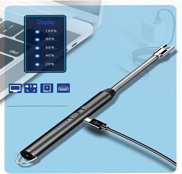 Windproof Electric Rechargeable Lighter With Flexible