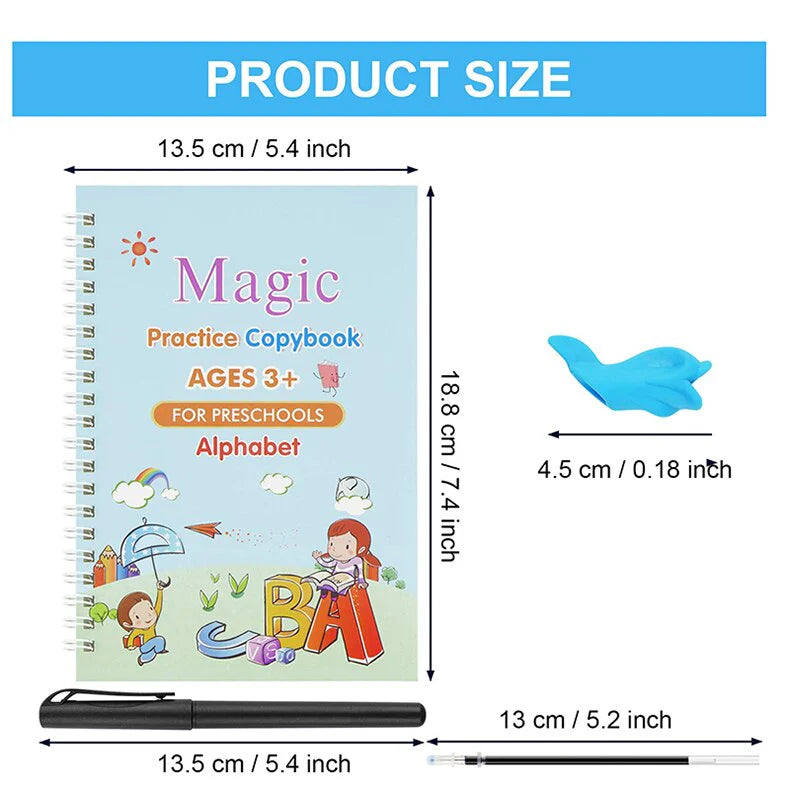 Practice Book Set - Auto Disappearing Writing