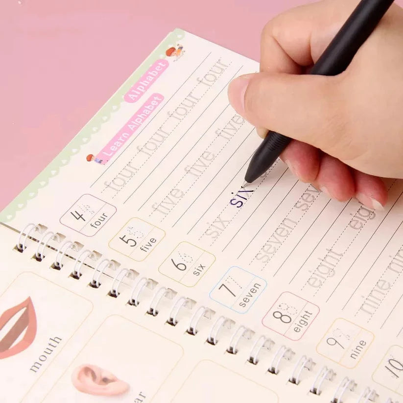 Practice Book Set - Auto Disappearing Writing