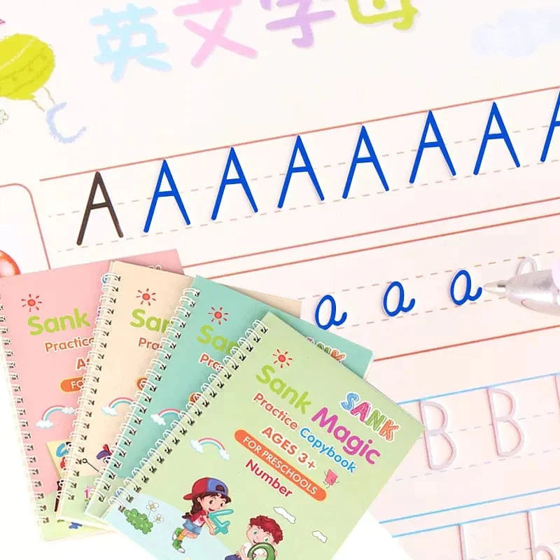 Practice Book Set - Auto Disappearing Writing