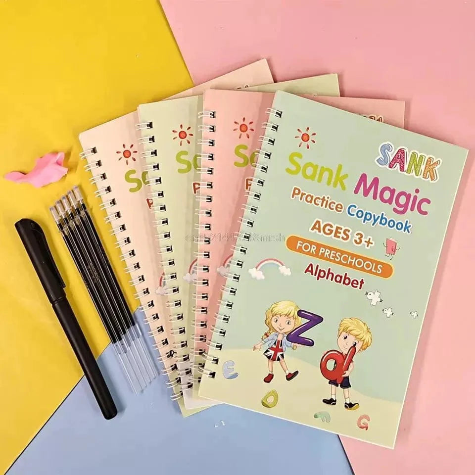 Practice Book Set - Auto Disappearing Writing