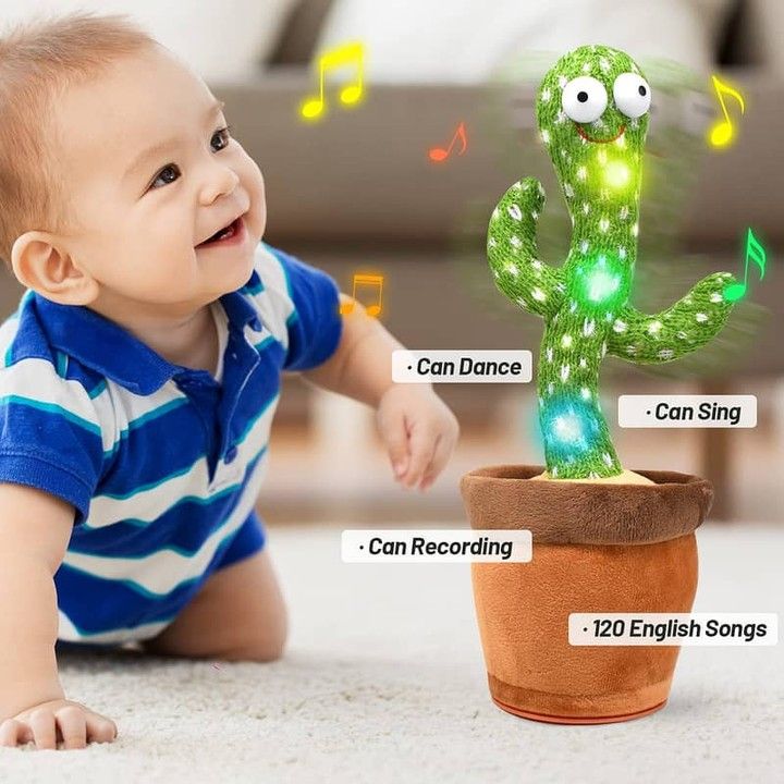 Dancing Cactus Talking Toy,